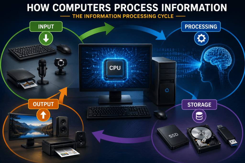 How Computers Process Information