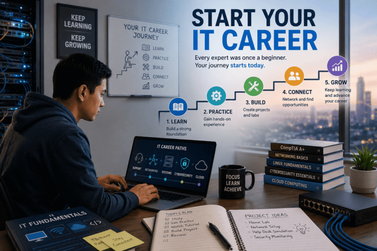how to start a career in IT